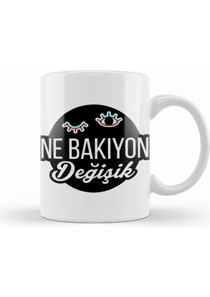 Ne Bakıyon Değişik Kupa Bardak Porselen