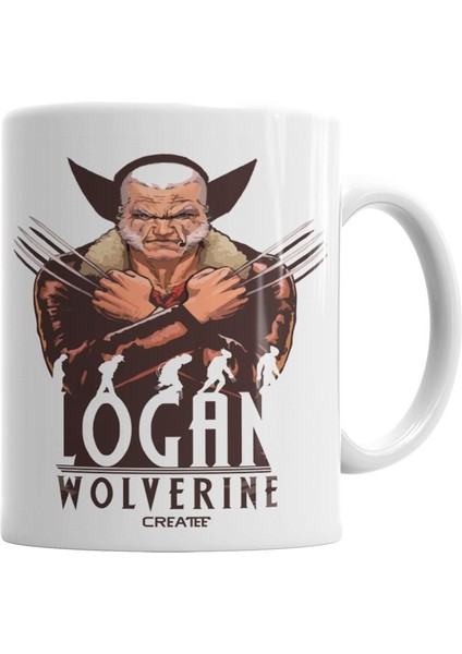 Createe - The Wolverine Kupa Bardak Porselen