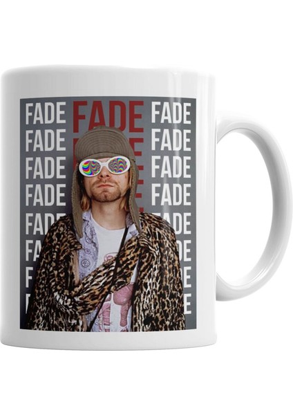 Kurt Cobain Fade 99 Kupa Bardak Porselen