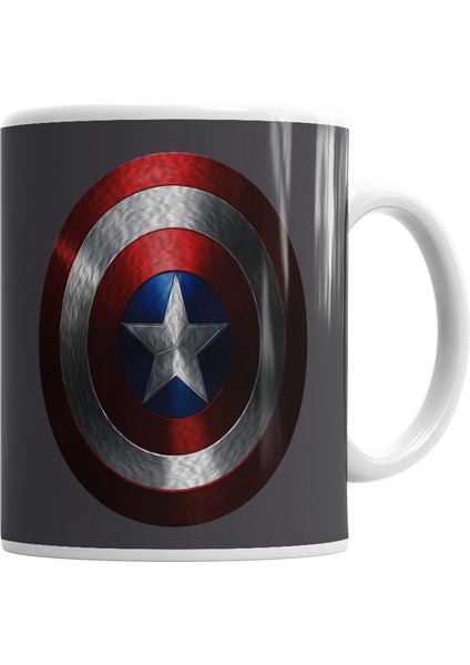 Captain America Kupa Bardak Porselen