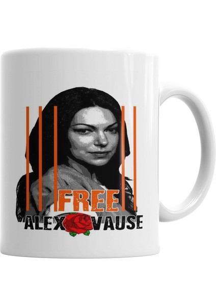 Orange Is The New Black - Free Vause Kupa Bardak Porselen