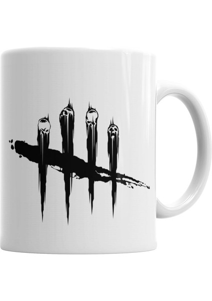 Dead By Daylight Logo 03 Kupa Bardak Porselen