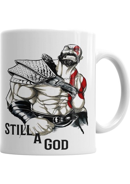 Kratos Still A God Kupa Bardak Porselen