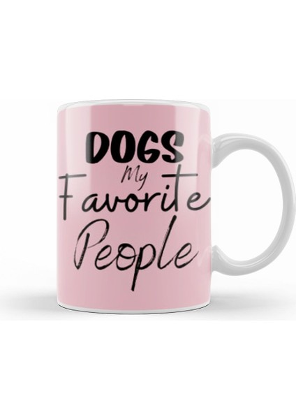 Funny Dog Lover Gift For Men Kupa Bardak Porselen