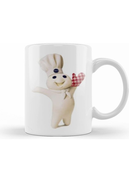 Funny Doughboy Kupa Bardak Porselen