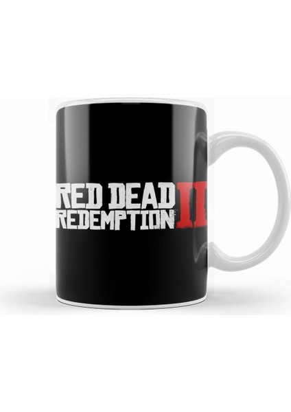 Red Dead Redemption 2 Kupa Bardak Porselen