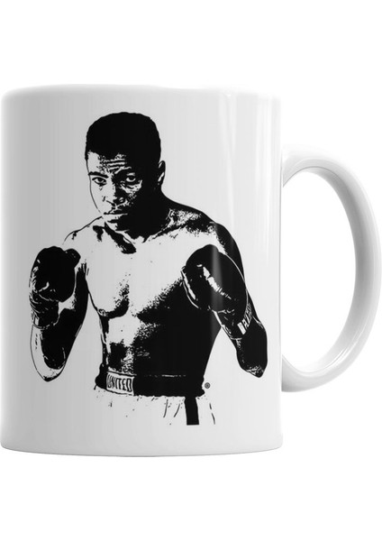Muhammed Ali Boks Kupa Bardak Porselen