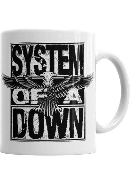 System Of A Down Kupa Bardak Porselen