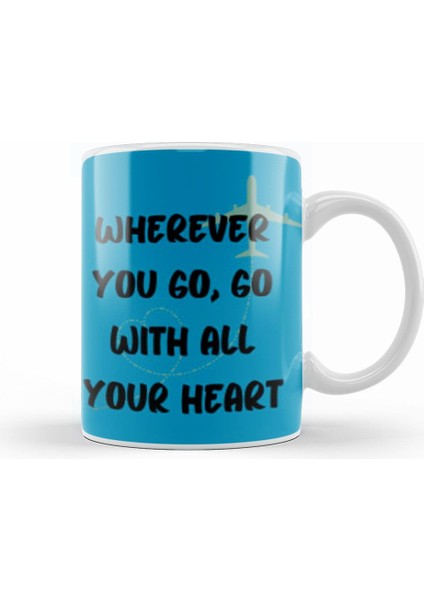 Funny Travel Gift Design Lover Trippin Wanderlust Journey Adventurer Vacation Kupa Bardak Porselen