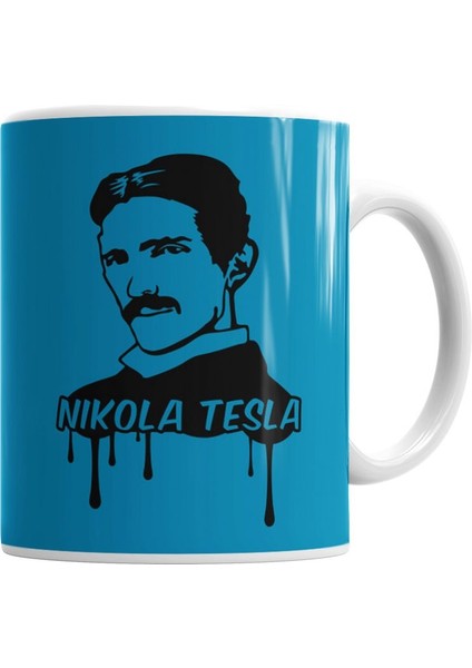 Nikola Tesla Kupa Bardak Porselen