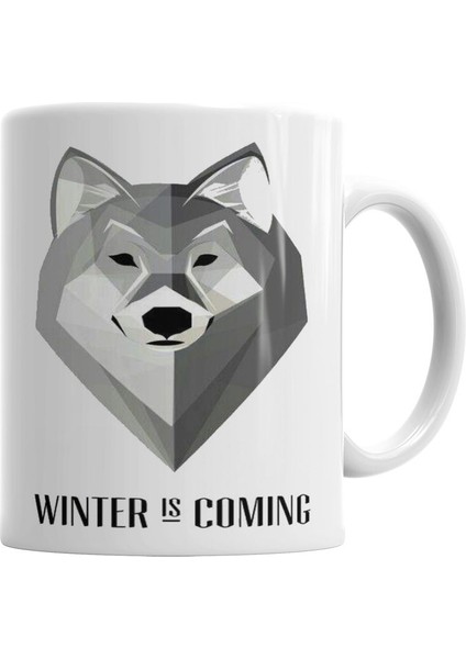 Winter Is Coming Game Of Thrones Kupa Bardak Porselen