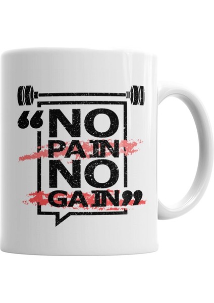 Mais Uma No Paın No Gaın Kupa Bardak Porselen