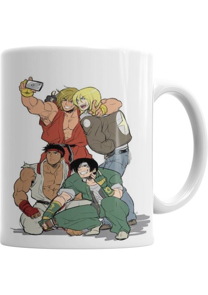 Selfıe Dos Campeoes Kupa Bardak Porselen