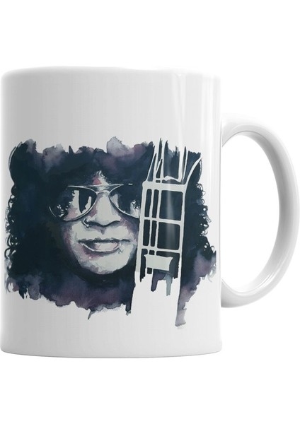 Slash Guns´n Roses Kupa Bardak Porselen