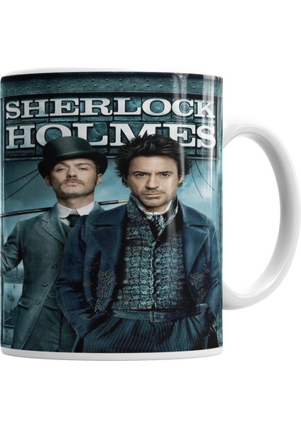 Sherlock Holmes Kupa Bardak Porselen