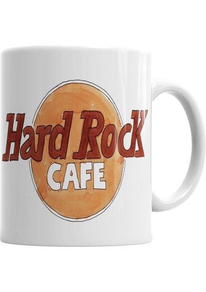 Hard Rock Cafe Kupa Bardak Porselen
