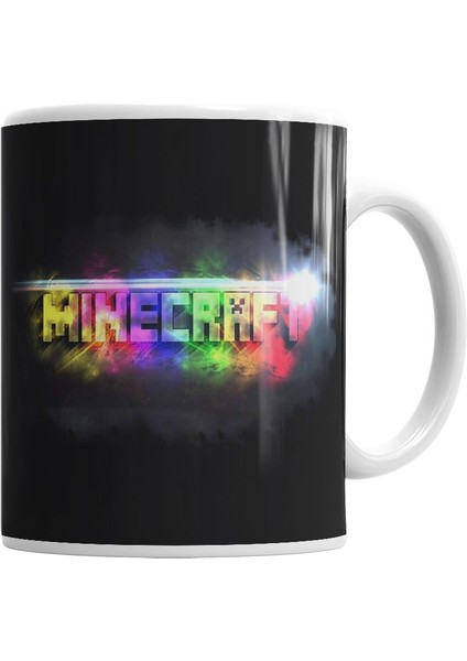 Mine Craft Ik Kupa Bardak Porselen
