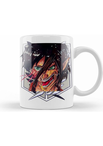Attack On Titan Arin Attack On Titan Kupa Bardak Porselen