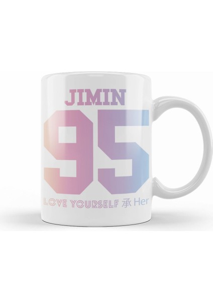 Bts Jimin Jhope Kupa Bardak Porselen