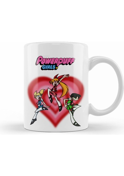 Powerpuff Girls Kupa Bardak Porselen
