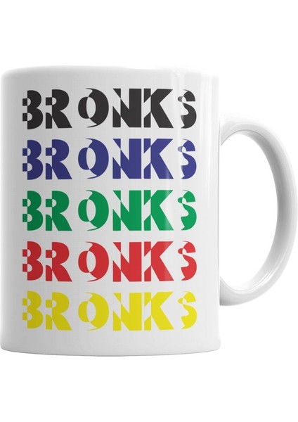 Bronks Kupa Bardak Porselen