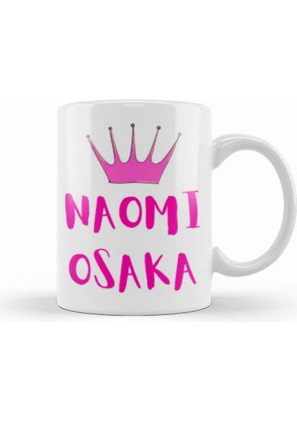 Naomı Osaka I Love Tennis Kupa Bardak Porselen