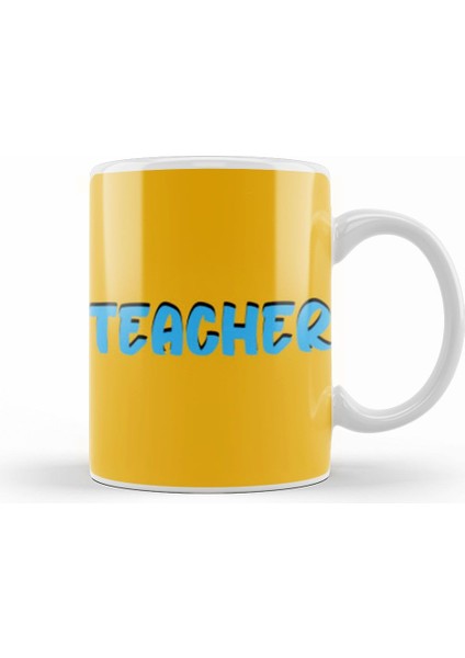 Teache Gift Learning Inspire Science Student School Inspirational Kupa Bardak Porselen