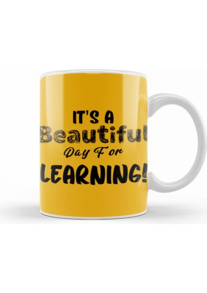 Teacher Gift Learning Inspire Science Student School Inspirational Kupa Bardak Porselen