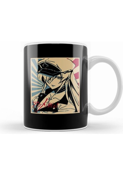 Akame Ga Kill Esdeath 02 Kupa Bardak Porselen