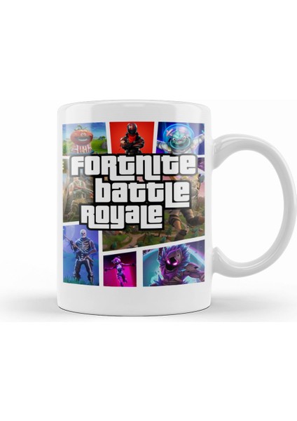 Fortnite Gta Kupa Bardak Porselen