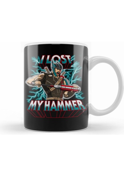 Thor I Lost My Hammer Kupa Bardak Porselen