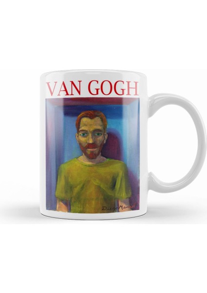 Vincent Van Gogh Kupa Bardak Porselen