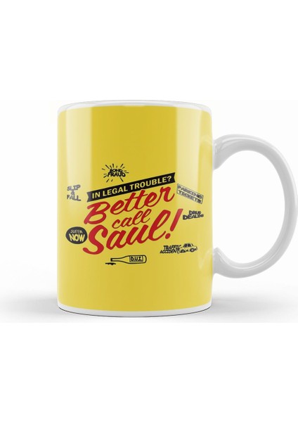 Better Call Saul 01 Kupa Bardak Porselen