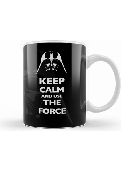 Star Wars Keep Calm And Use The Force Kupa Bardak Porselen