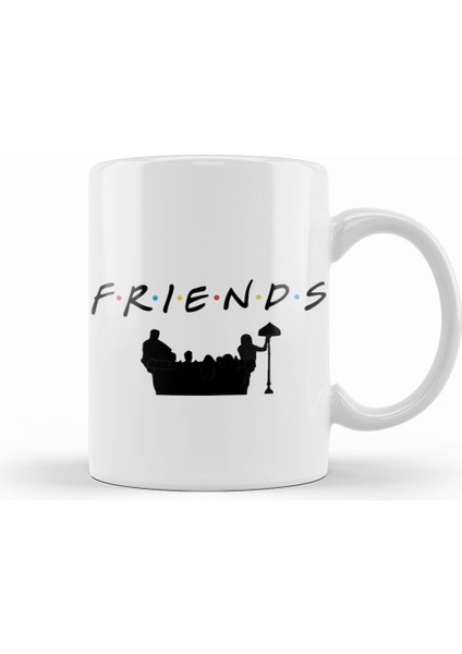 Friends 06 Kupa Bardak Porselen
