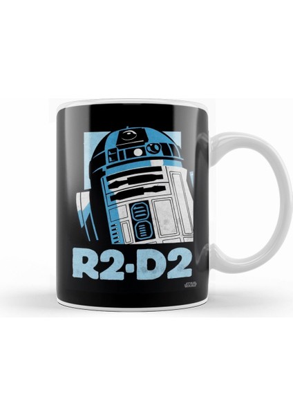 R2 D2 Star Wars Kupa Bardak Porselen