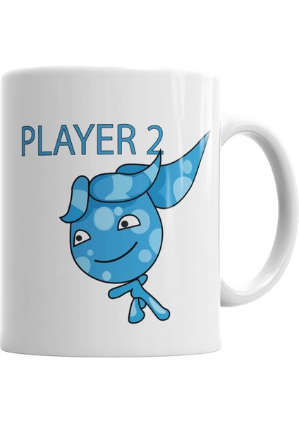 Water Girl Kupa Bardak Porselen