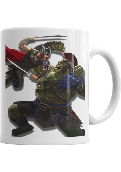 Thor Ragnarok Marvel Kupa Bardak Porselen
