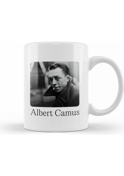 Albert Camus 01 Kupa Bardak Porselen
