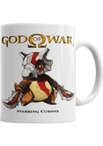 Cubone Kratos Kupa Bardak Porselen