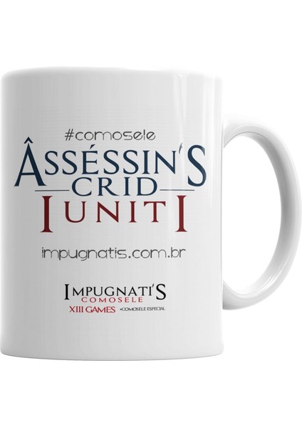 Comosele Assassin's Creed Unity Kupa Bardak Porselen