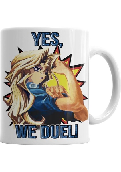 Yu Gi Oh Yes We Duel Kupa Bardak Porselen