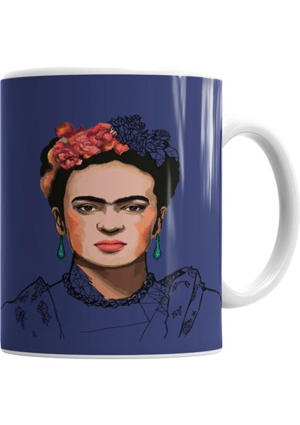 Frida Kahlo 7 Kupa Bardak Porselen