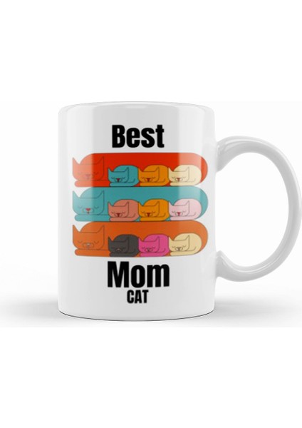 Mother Day Best Mother Ever Gıft 2021 Kupa Bardak Porselen