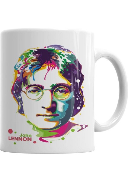 John Lennon Kupa Bardak Porselen