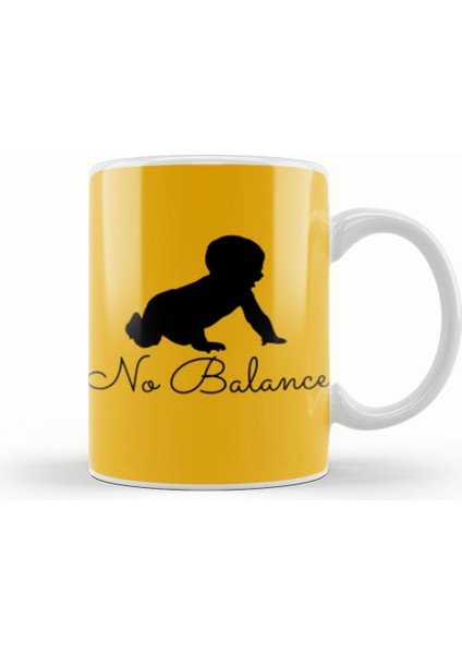 No Balance Baby Kupa Bardak Porselen
