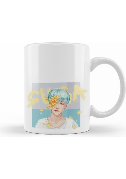 Bts Suga Kupa Bardak Porselen