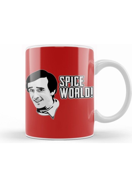 Alan Partridge Spice World Quote Kupa Bardak Porselen