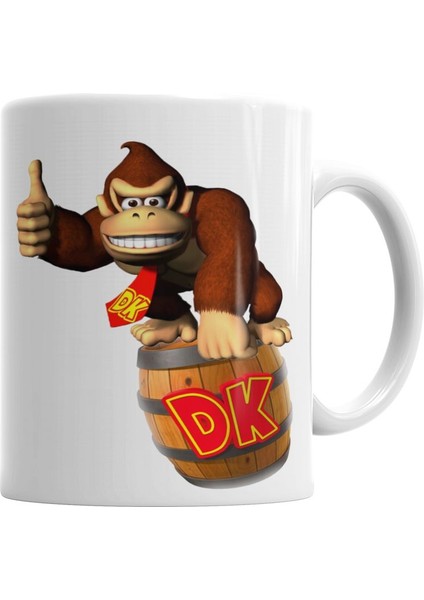 Donkey Kong Super Nıntendo Game Kupa Bardak Porselen