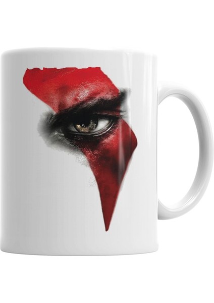 Kratos God Of War (2) Kupa Bardak Porselen